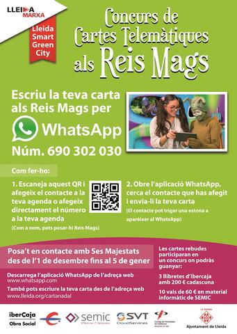 Cartes als Reis Mags per WhatsApp  