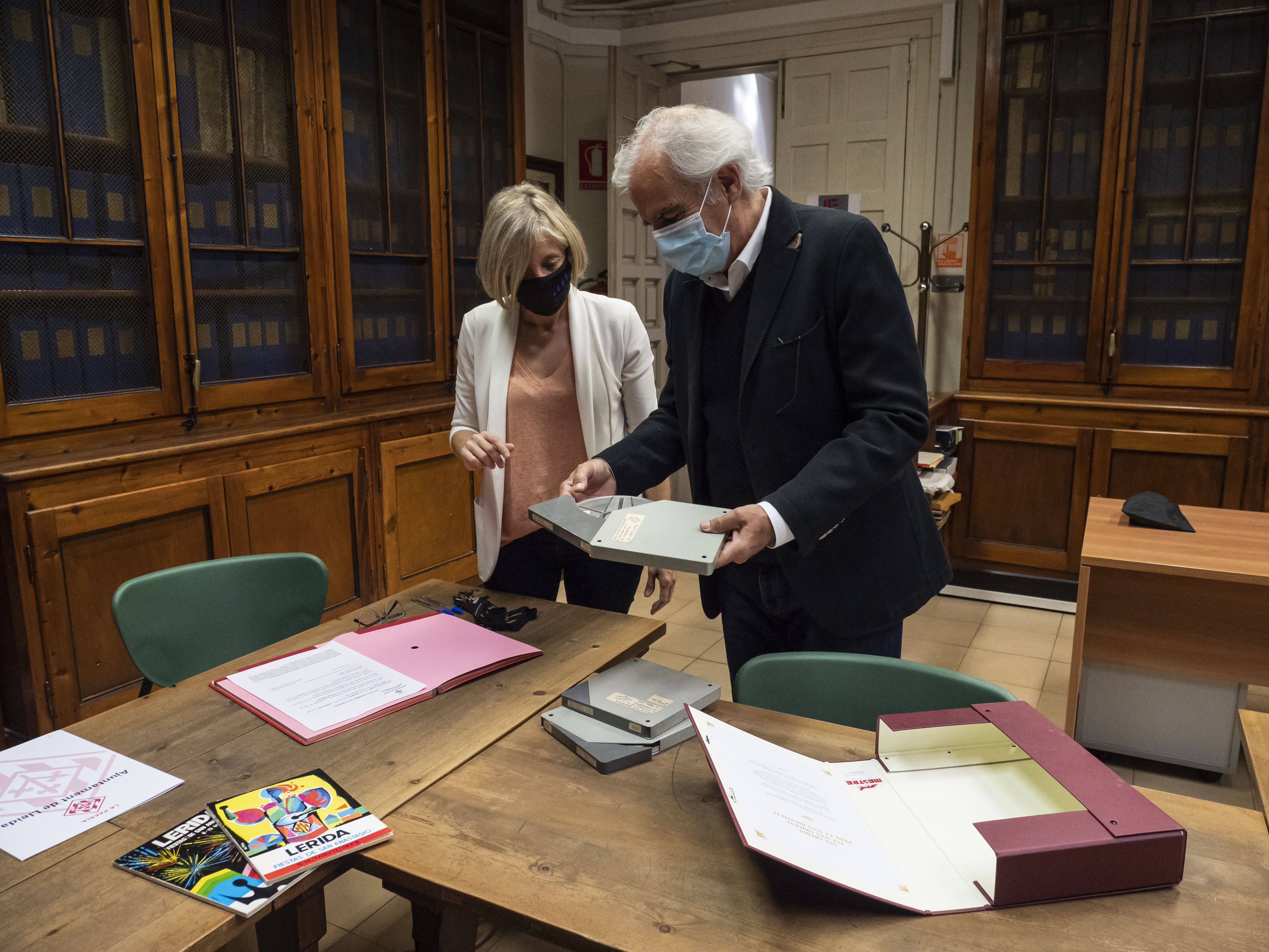 La donació de la família Mestre engrandeix el fons fílmic de l'Arxiu Municipal. 