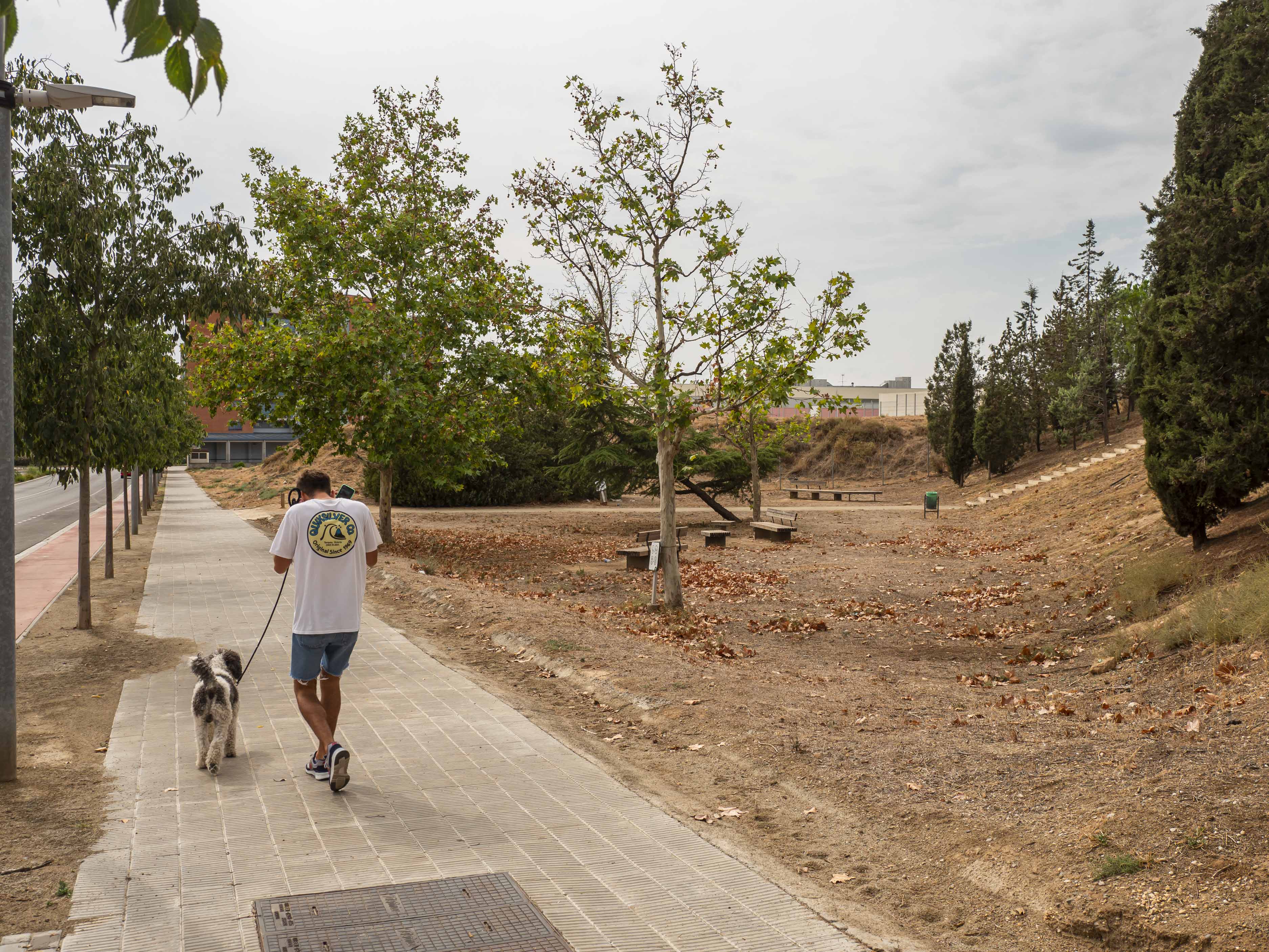 Aquest espai dels Jardins Francesc Solana acollirà el parc per a gossos