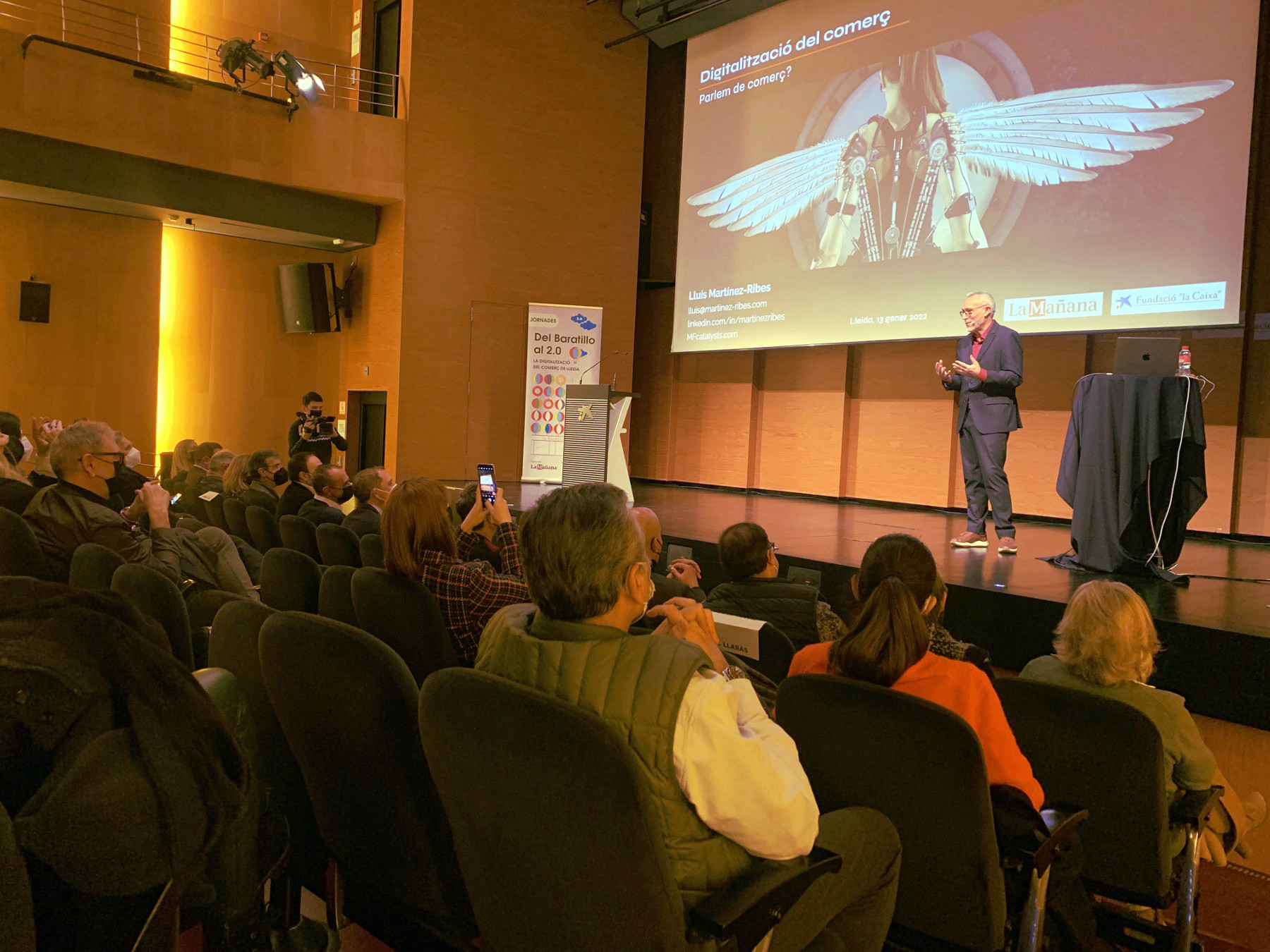 L'expert en màrqueting i profesor d'Esade Lluís Martínez Ribes ha impartit la conferència de la jornada