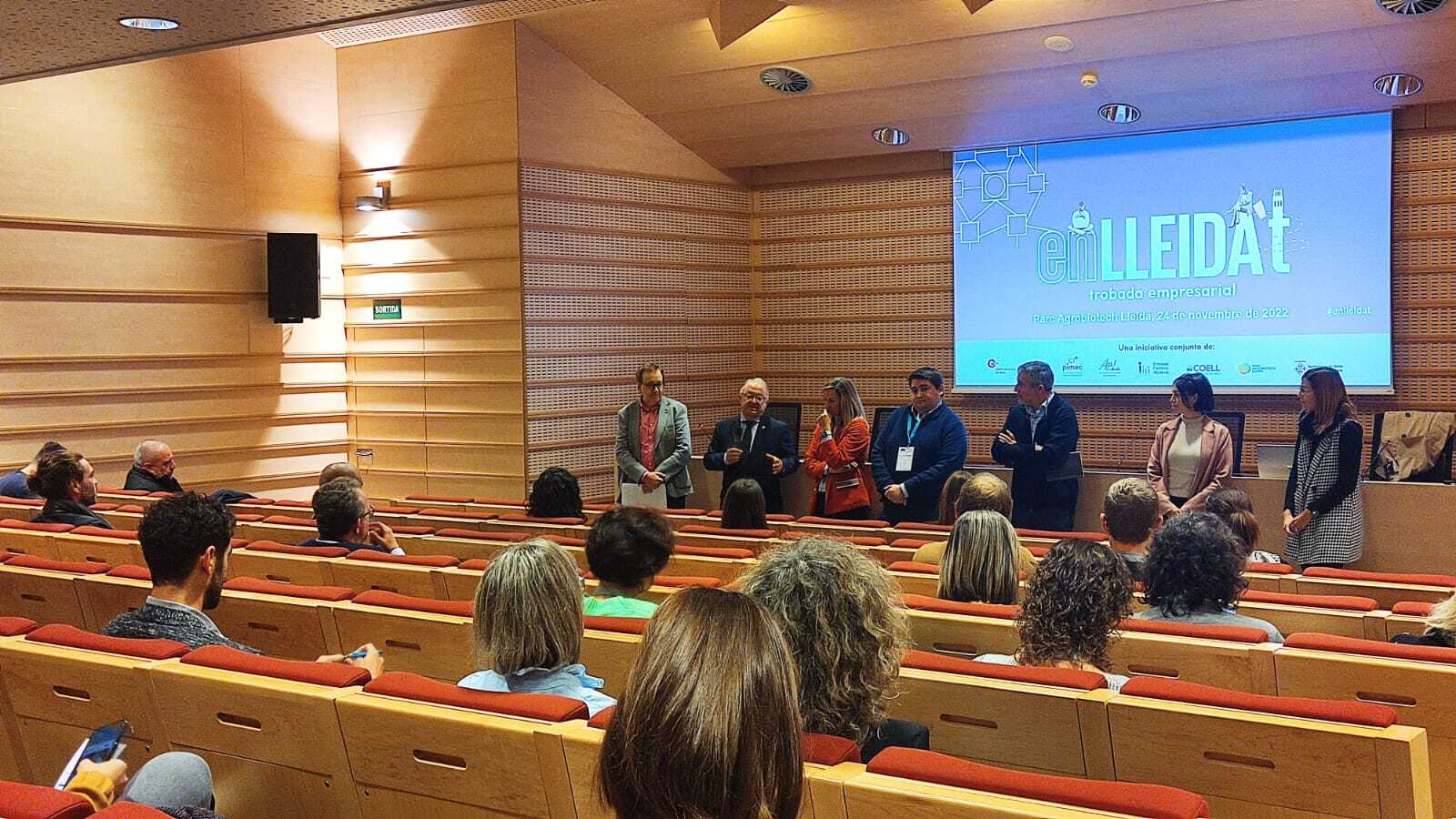 Imatge de la trobada presencial del projecte enLleida't