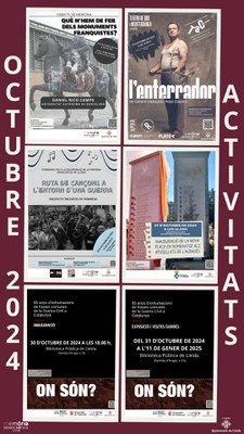 <bound method DexterityContent.Title of <Event at /fs-paeria/paeria/ca/actualitat/agenda/activitats-de-memoria-democratica-octubre-2024>>.