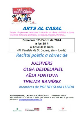 <bound method DexterityContent.Title of <Event at /fs-paeria/paeria/ca/actualitat/agenda/arts-al-casal-poetry-slam>>.