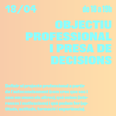 Xerrada d'ocupació 18 d'abril.