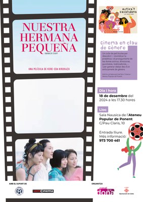 <bound method DexterityContent.Title of <Event at /fs-paeria/paeria/ca/actualitat/agenda/cinema-en-clau-de-genere-1>>.