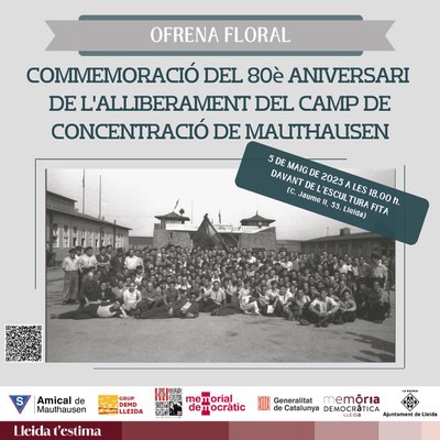 <bound method DexterityContent.Title of <Event at /fs-paeria/paeria/ca/actualitat/agenda/commemoracio-80e-aniversari-de-l2019alliberament-del-camp-de-concentracio-de-mauthausen>>.