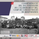 COMMEMORACIÓ 81è ANIVERSARI DE L’ALLIBERAMENT DEL CAMP DE CONCENTRACIÓ DE MAUTHAUSEN