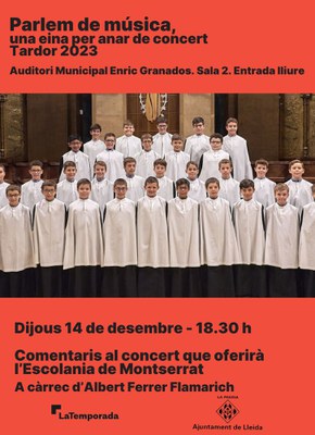 <bound method DexterityContent.Title of <Event at /fs-paeria/paeria/ca/actualitat/agenda/conferencia-sobre-lescolania-de-montserrat-a-carrec-dalbert-ferrer-flamarich>>.