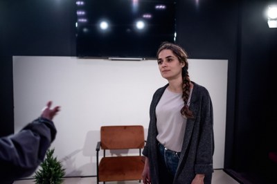 Imatge on apareix Lara Díez Quintanilla.