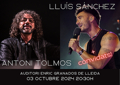 <bound method DexterityContent.Title of <Event at /fs-paeria/paeria/ca/actualitat/agenda/lluis-sanchez-antoni-tolmos-convidats>>.