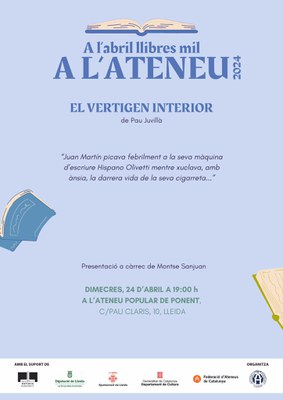 <bound method DexterityContent.Title of <Event at /fs-paeria/paeria/ca/actualitat/agenda/presentacio-del-llibre-el-vertigen-interior>>.