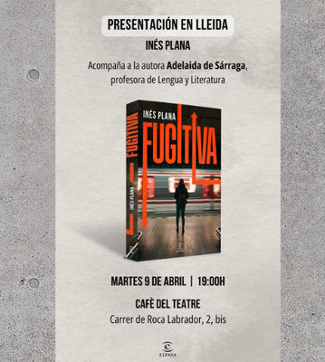 <bound method DexterityContent.Title of <Event at /fs-paeria/paeria/ca/actualitat/agenda/presentacio-del-llibre-fugitiva>>.
