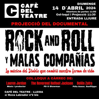 <bound method DexterityContent.Title of <Event at /fs-paeria/paeria/ca/actualitat/agenda/projeccio-del-documental-i-col-loqui-rock-and-roll-y-malas-companias>>.