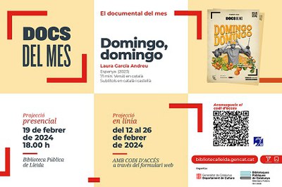 <bound method DexterityContent.Title of <Event at /fs-paeria/paeria/ca/actualitat/agenda/projeccio-el-documental-del-mes-domingo-domingo>>.