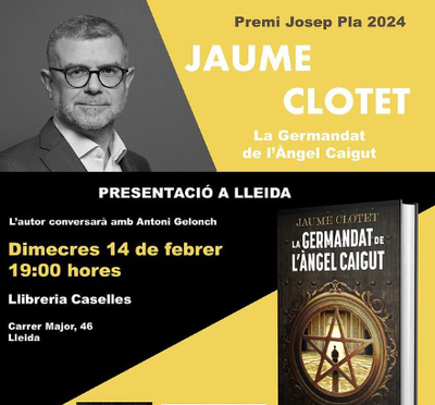 <bound method DexterityContent.Title of <Event at /fs-paeria/paeria/ca/actualitat/agenda/resentacio-del-llibre-la-germandat-de-l2019angel-caigut-de-jaume-clotet>>.