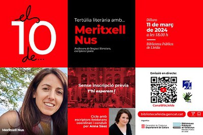 <bound method DexterityContent.Title of <Event at /fs-paeria/paeria/ca/actualitat/agenda/tertulia-literaria-els-10-de-meritxell-nus>>.