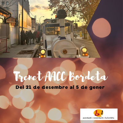 <bound method DexterityContent.Title of <Event at /fs-paeria/paeria/ca/actualitat/agenda/trenet-associacio-comerciants-bordeta>>.