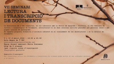 <bound method DexterityContent.Title of <Event at /fs-paeria/paeria/ca/actualitat/agenda/vii-seminari-lectura-i-transcripcio-de-documents>>.