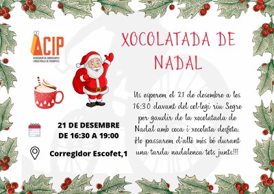 <bound method DexterityContent.Title of <Event at /fs-paeria/paeria/ca/actualitat/agenda/xocolatada-de-nadal>>.