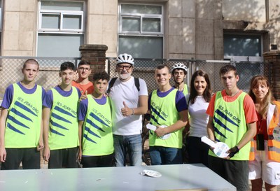 L'equip de voluntàries i voluntaris han estat imprescinbiles per a l'organització de la cursa.