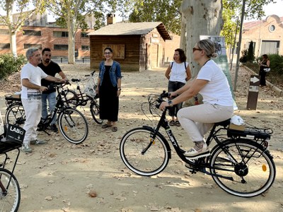 Avui han pogut provar i endur-se les bicicletes.