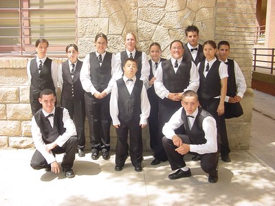 Els alumnes d'hosteleria.