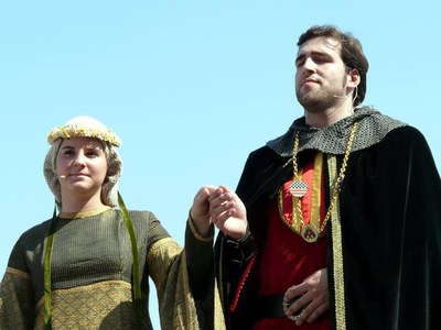 El regidor Yuguero encarna Ramon Berenguer IV.