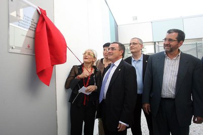 L'alcalde ha presidit la inauguració del nou centre.