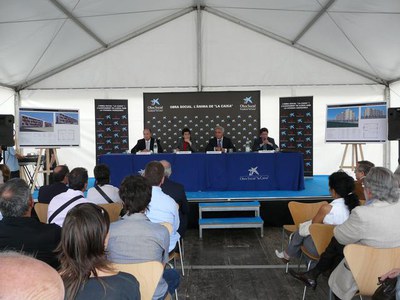 Camps ha destacat la col·laboració entre l'Ajuntament i cooperatives o entitats per tirar endavant promocions d'HPO.