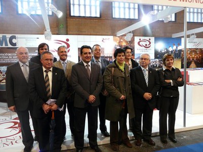 Les autoritats han visitat diferents estands, com el de la FMC.