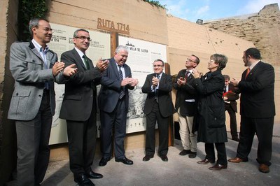Placa identificativa de la Ruta 1714.