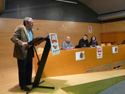 Àngel Ros, en la inauguració del Congrés.