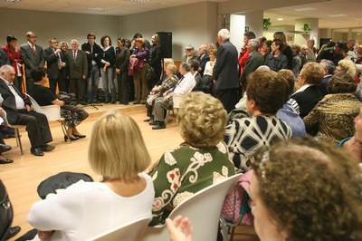 3. Ple total en la ingauguració de la Llar..