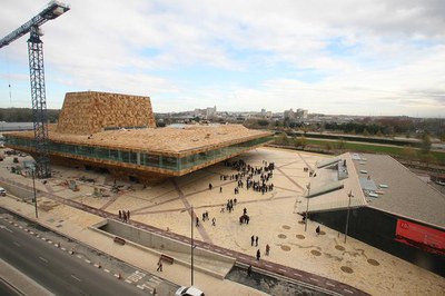 4. Un panoràmica de la Llotja, el dia de l'estrena..