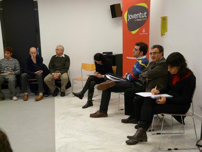 Un moment de la trobada.