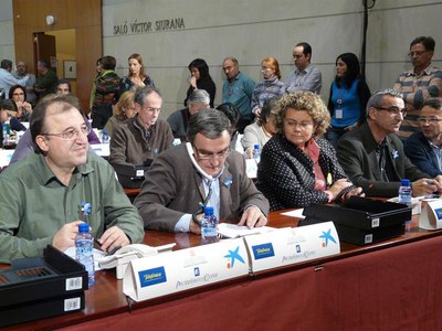 Molts voluntaris han participat en la Marató de Tv3 per les malalties minoritàries.