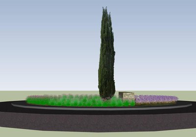 Paisatge de cultiu del cereal.