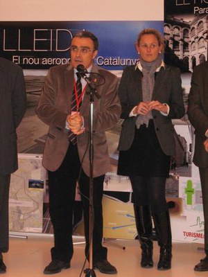 Àngel Ros i Montse Mínguez a l'edició passada.