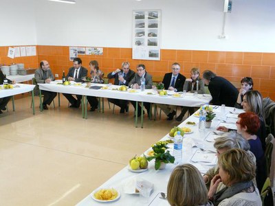 Al dinar han assistit els directors de les escoles públiques de primària de Balàfia, Pardinyes i Secà de Sant Pere.