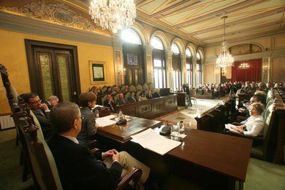 Foto 2. A l'acte han assistit representants de les 55 entitats que forment part del nou Consell..