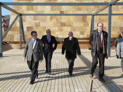 Les obres de la terrassa de la coberta ja estan molt avançades.