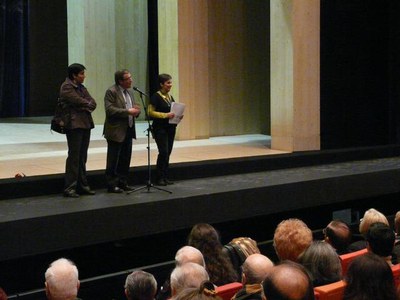 Àngel Ros i Marta Camps han fet d'amfitrions a les visites guiades programades.