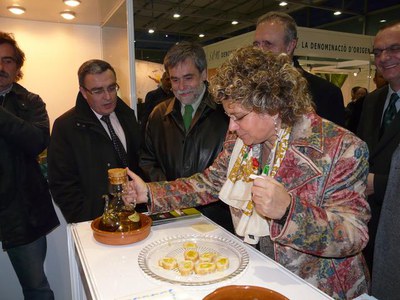 La major part dels expositors ofereixen degustacions.