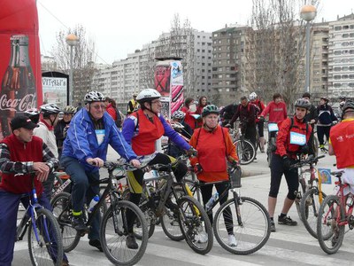 El regidor d'Horta i Medi Ambient, Josep Barberà, també ha participat a la pedalada.