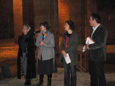 El llibre s'ha presentat al Dipòsit del Pla de l'Aigua..