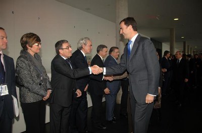 SAR el Príncep d'Asturies ha inaugurat l'edició d'enguany d'Alimentària.