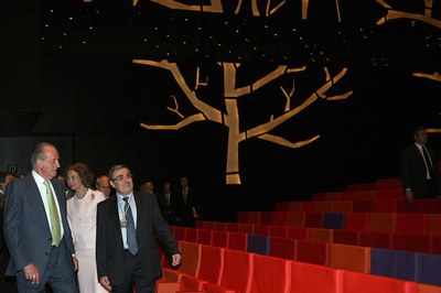 3. Ros amb els reis a la Sala Ricard Viñes..