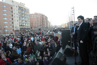 4. Marta Camps s'adreça als assistents..