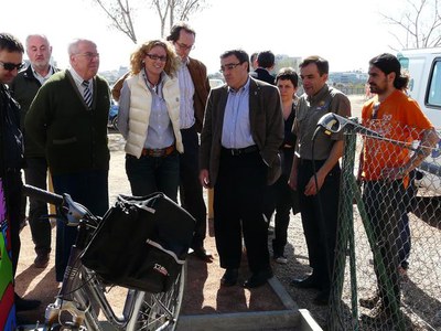 Durant la presentació del Centre, s'ha fet un recorregut per les noves instal·lacions.