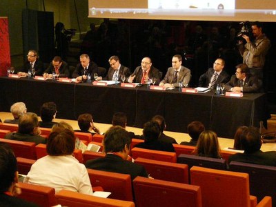 L'alcalde de Lleida, Àngel Ros, ha presidit la inauguració de l'esdeveniment.